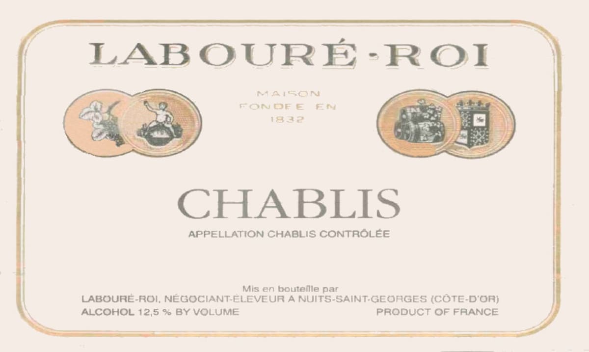 Laboure Roi Chablis 2011 Front Label