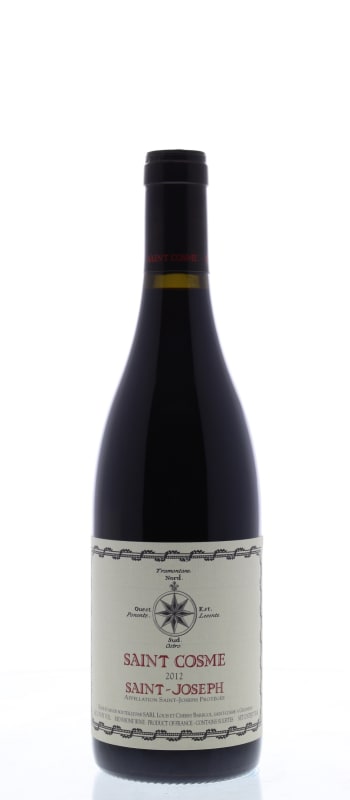 Chateau de Saint Cosme Saint-Joseph 2012 Front Bottle Shot