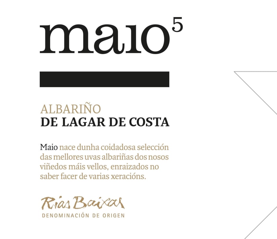 Lagar de Costa Maio 5 Albarino 2013 Front Label