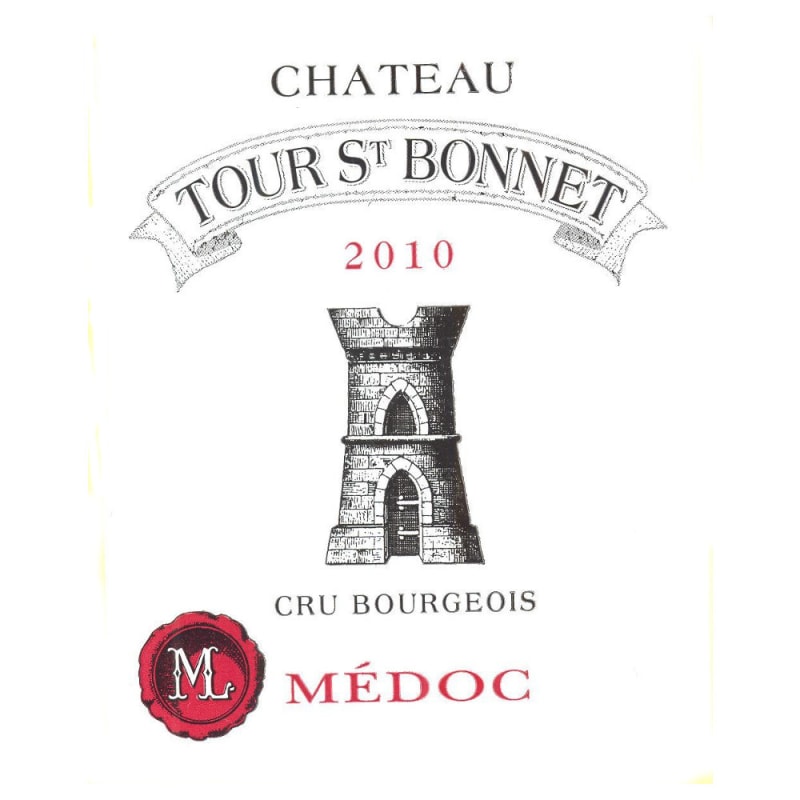 Chateau Tour St. Bonnet 2010 Front Label
