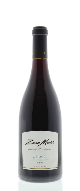 Zaca Mesa Z Cuvee 2009 Front Bottle Shot