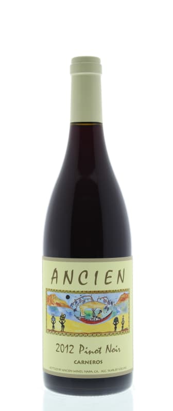 Ancien Wines Carneros Pinot Noir 2012 Front Bottle Shot