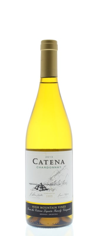Catena Chardonnay 2013 Front Bottle Shot