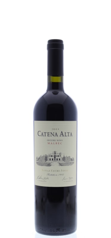 Catena Alta Malbec 2011 Front Bottle Shot