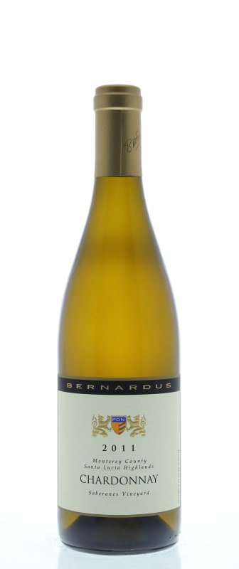 Bernardus Soberanes Vineyard Chardonnay 2011 Front Bottle Shot