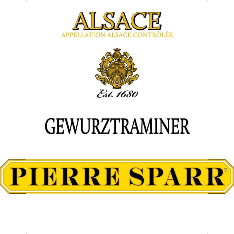 Pierre Sparr Gewurztraminer 2012 Front Label