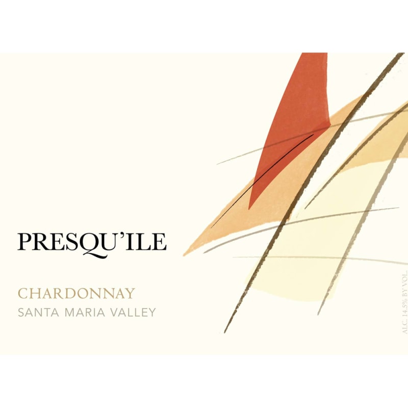 Presqu'ile Chardonnay 2011 Front Label