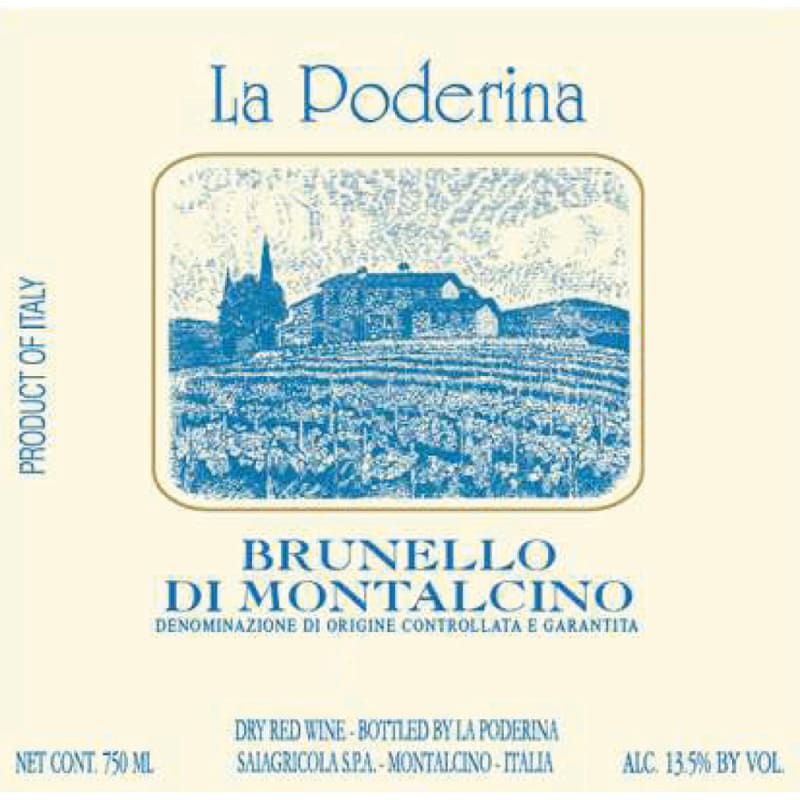 La Poderina Brunello di Montalcino 2009 Front Label
