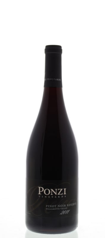 Ponzi Reserve Pinot Noir 2011 Front Bottle Shot