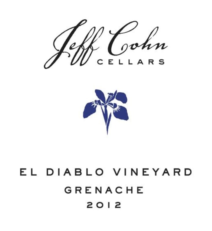 Jeff Cohn Cellars El Diablo Vineyard Grenache 2012 Front Label