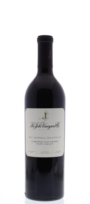 La Jota Howell Mountain Cabernet Sauvignon 2011 Front Bottle Shot