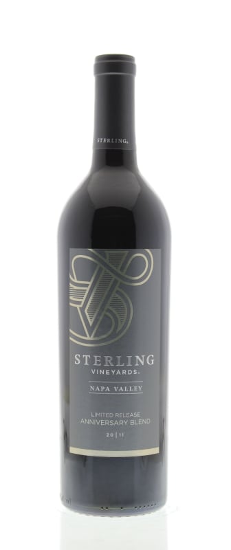 Sterling Limited Release Anniversary Blend 2011 Front Bottle Shot
