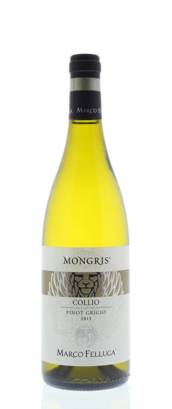 Marco Felluga Mongris Pinot Grigio 2013 Front Bottle Shot