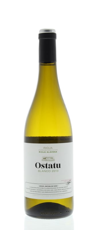 Ostatu Rioja Blanco 2013 Front Bottle Shot