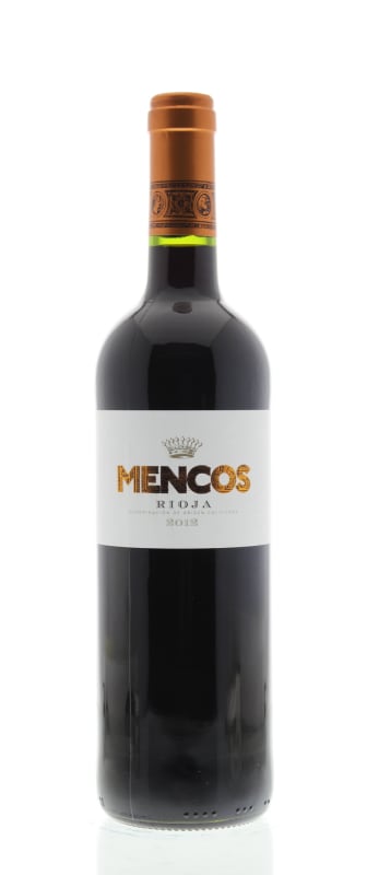Conde de Hervias Mencos 2012 Front Bottle Shot