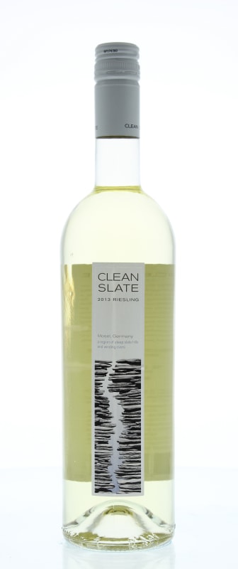 Clean Slate Mosel Riesling 2013 Front Bottle Shot