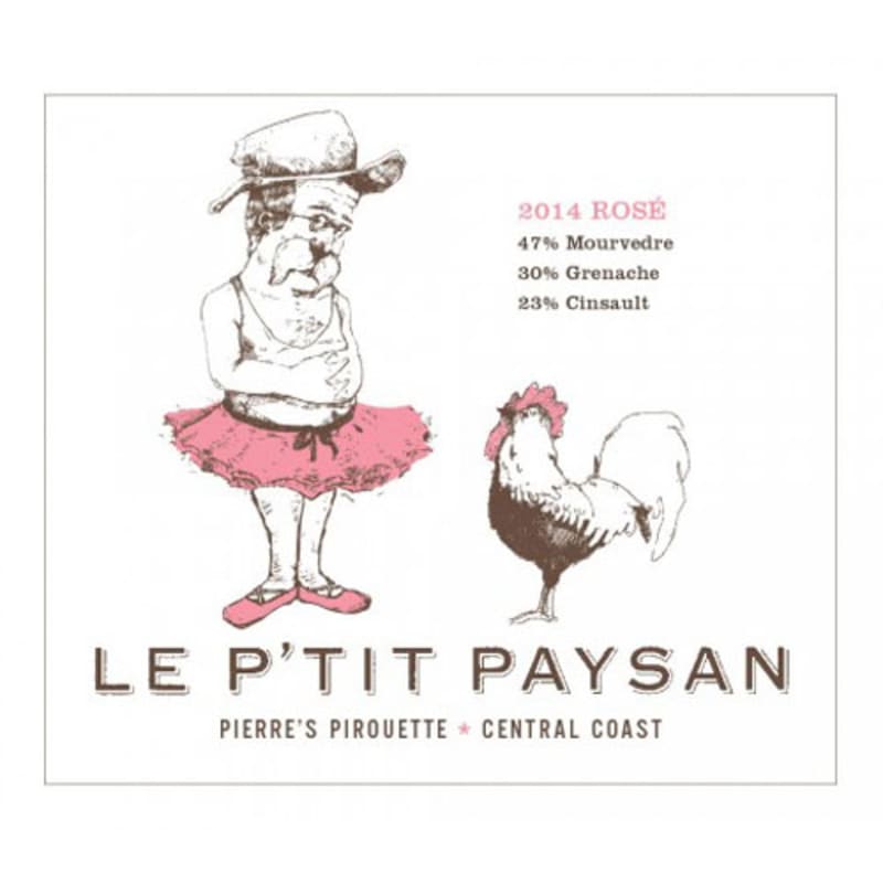 Paysan Rose 2014 Front Label