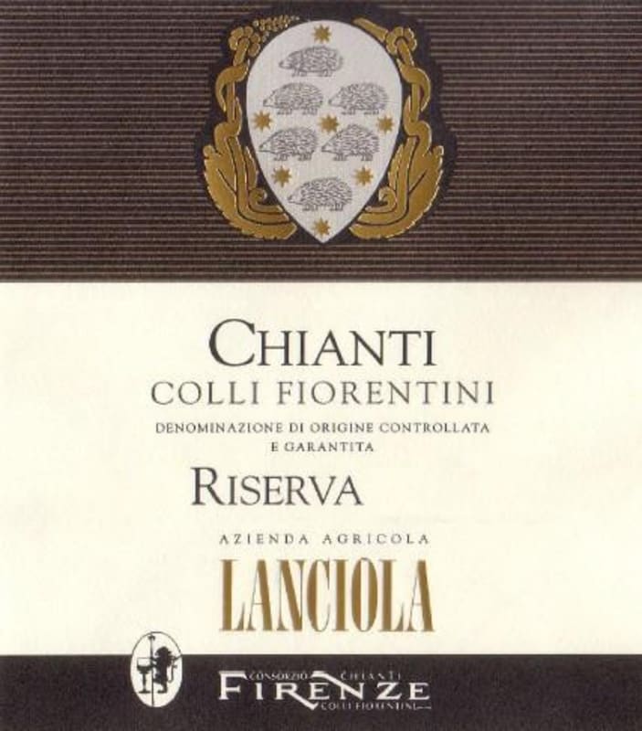 Lanciola Chianti Colli Fiorentini Riserva 2011 Front Label