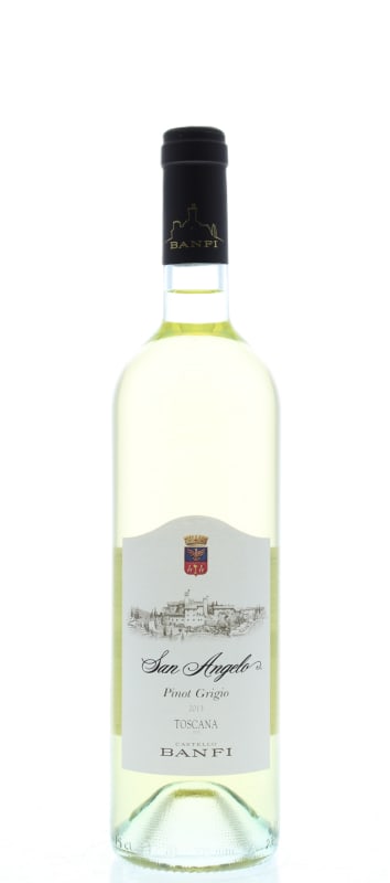 Banfi San Angelo Pinot Grigio 2013 Front Bottle Shot