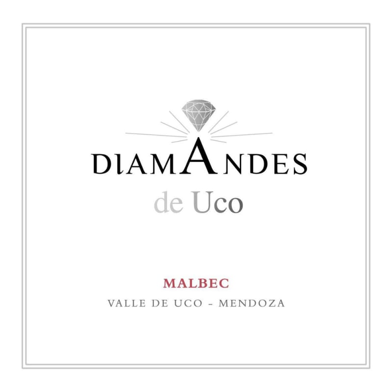 Bodega DiamAndes Uco Malbec 2011 Front Label