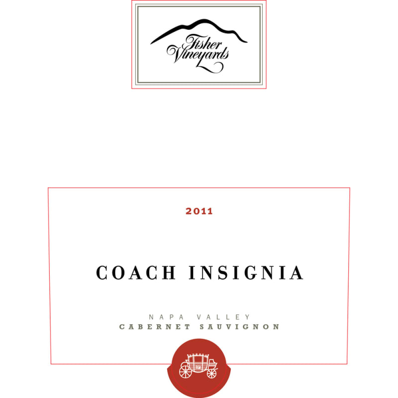 Fisher Vineyards Coach Insignia Cabernet Sauvignon 2011 Front Label