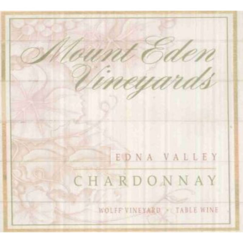 Mount Eden Vineyards Wolff Vineyard Chardonnay 2011 Front Label