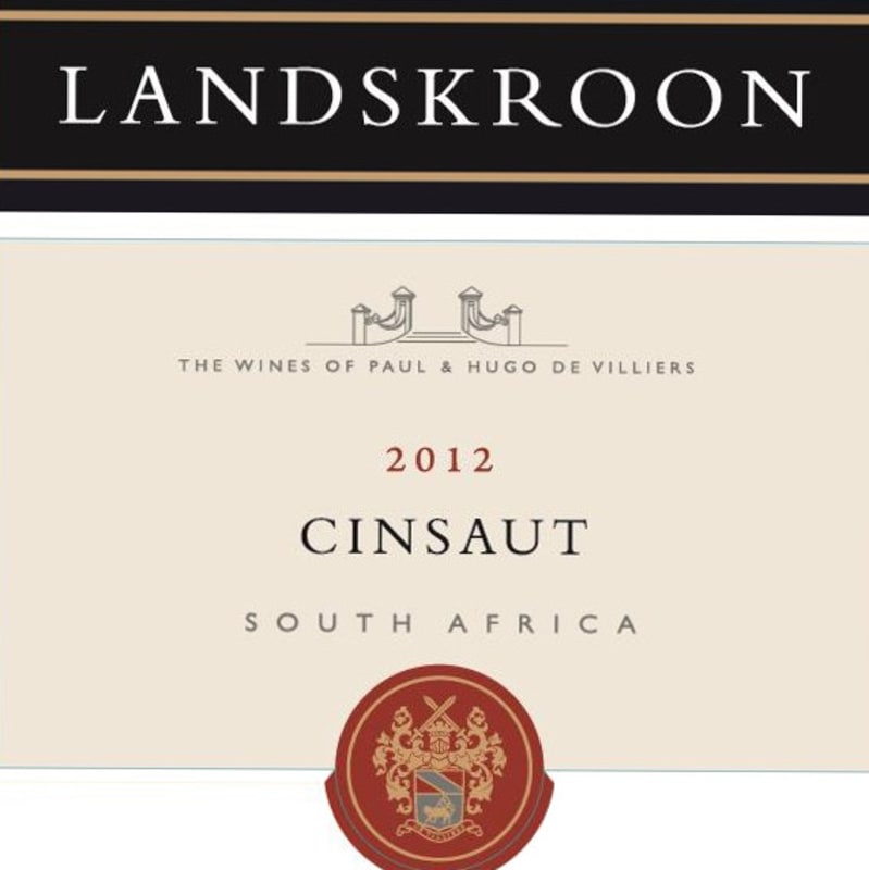Landskroon Cinsaut 2012 Front Label