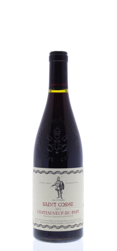 Chateau de Saint Cosme Chateauneuf-du-Pape 2011 Front Bottle Shot