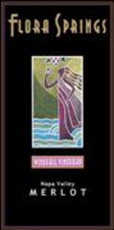 Flora Springs Windfall Merlot 1997 Front Label