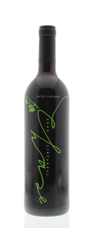 Chase Family Hayne Vineyard Estate Zinfandel 2009 Front Bottle Shot