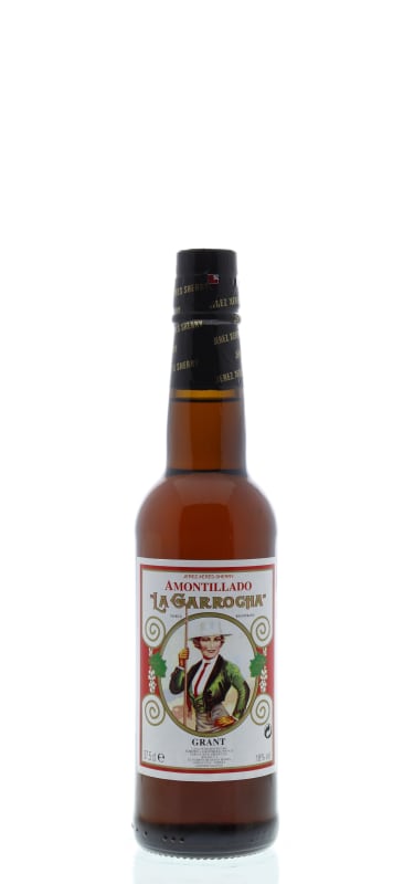 Bodegas Grant La Garrocha Amontillado Sherry (375ML half-bottle) Front Bottle Shot
