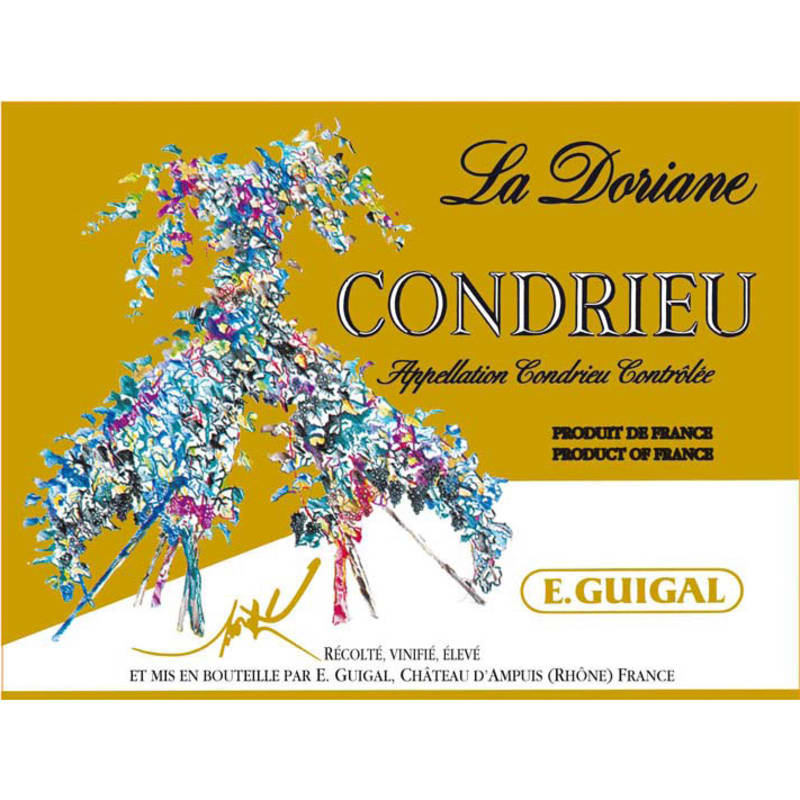 E. Guigal La Doriane Condrieu 1994 Front Label