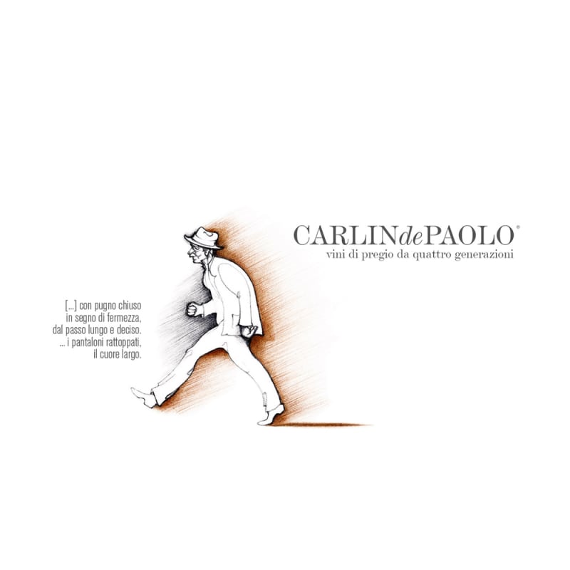 Carlin de Paolo Terre Alfieri Nebbiolo 2010 Front Label