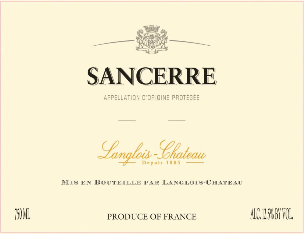 Langlois Sancerre 2013 Front Label