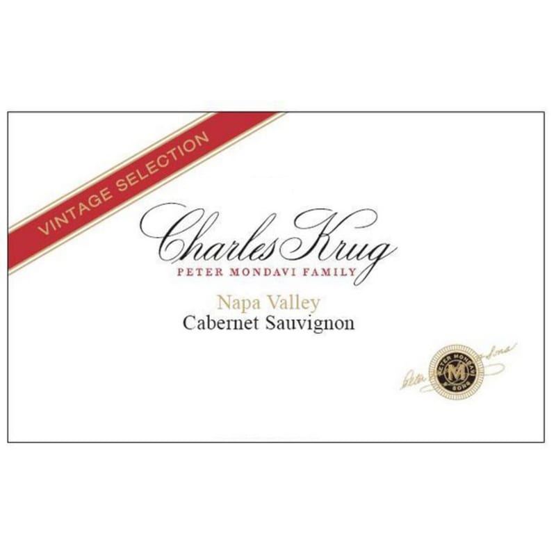 Charles Krug Vintage Select Cabernet Sauvignon 1966 Front Label