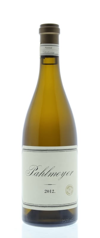 Pahlmeyer Sonoma Coast Chardonnay 2012 Front Bottle Shot