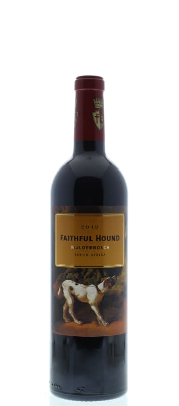 Mulderbosch Faithful Hound 2012 Front Bottle Shot