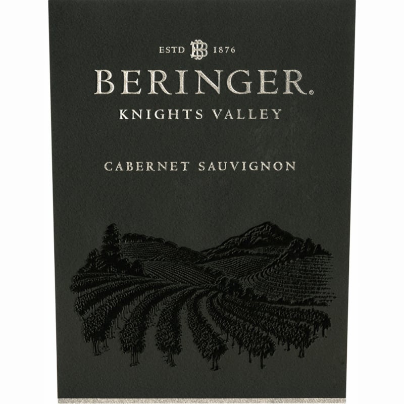 Beringer Knights Valley Cabernet Sauvignon 1994 Front Label