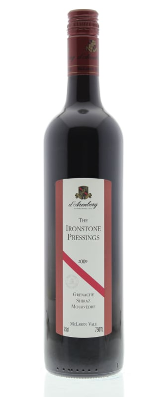 d'Arenberg The Ironstone Pressings GSM 2009 Front Bottle Shot