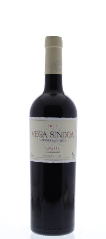 Bodegas Nekeas Vega Sindoa Cabernet Sauvignon 2012 Front Bottle Shot