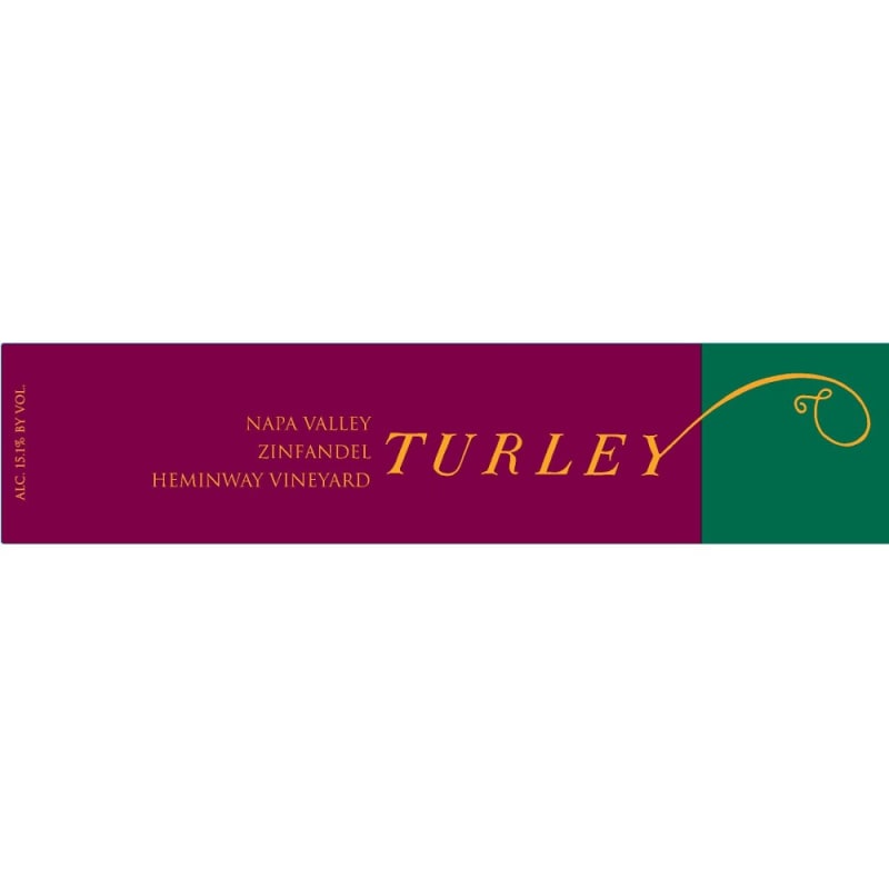 Turley Heminway Zinfandel 2011 Front Label