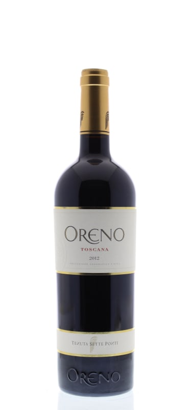 Tenuta Sette Ponti Oreno 2012 Front Bottle Shot
