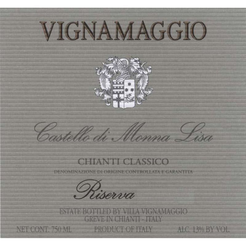 Vignamaggio Chianti Classico Monna Lisa Riserva 2007 Front Label