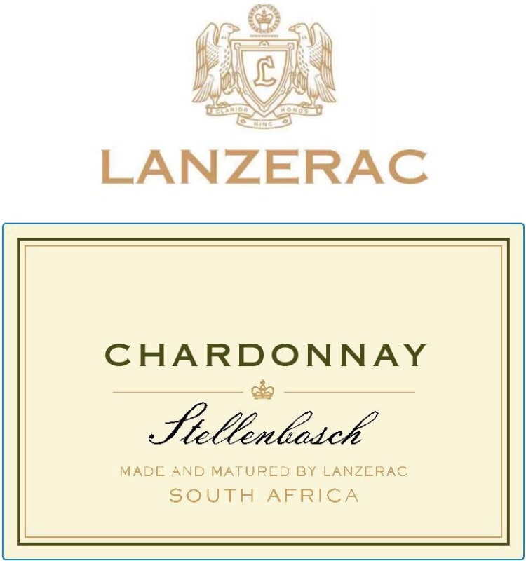Lanzerac Chardonnay 2010 Front Label