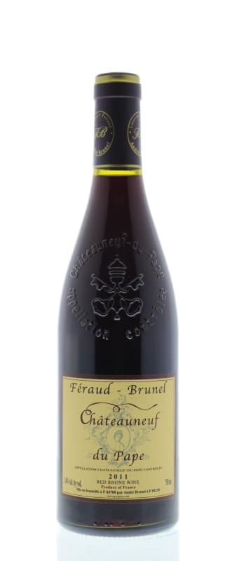Feraud-Brunel Chateauneuf-du-Pape Rouge 2011 Front Bottle Shot