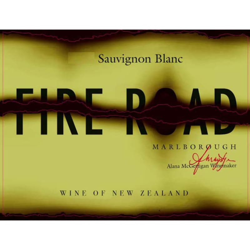 Fire Road Sauvignon Blanc 2013 Front Label