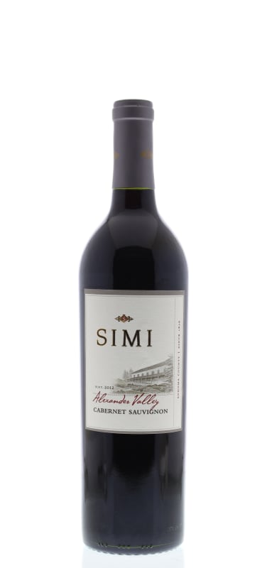 Simi Alexander Valley Cabernet Sauvignon 2012 Front Bottle Shot