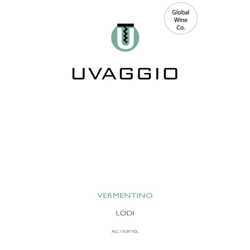 Uvaggio Vermentino 2012 Front Label