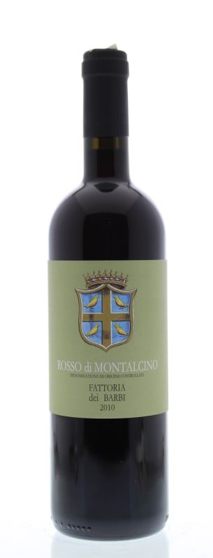 Fattoria dei Barbi Rosso di Montalcino 2010 Front Bottle Shot