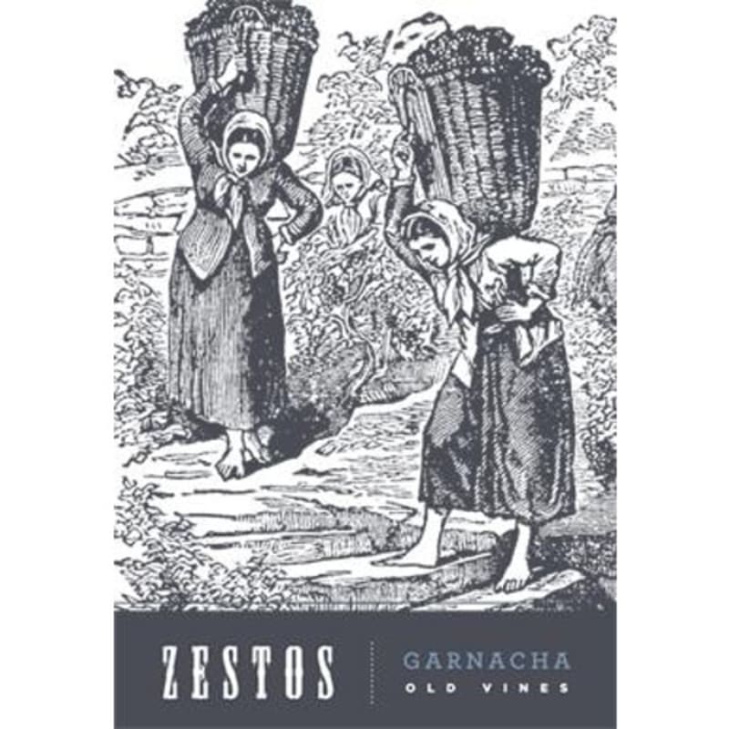 Zestos Old Vine Garnacha 2013 Front Label